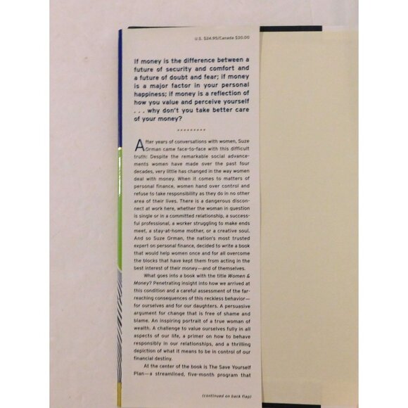 Women & Money By Suze Orman Owning The Power To Control Your Destiny 2007 HBDJ - Picture 3 of 6